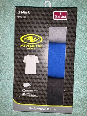 Men's Athletic Works Crew Tees